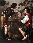 Bernardo Strozzi Canvas Paintings - Joseph Telling his Dreams